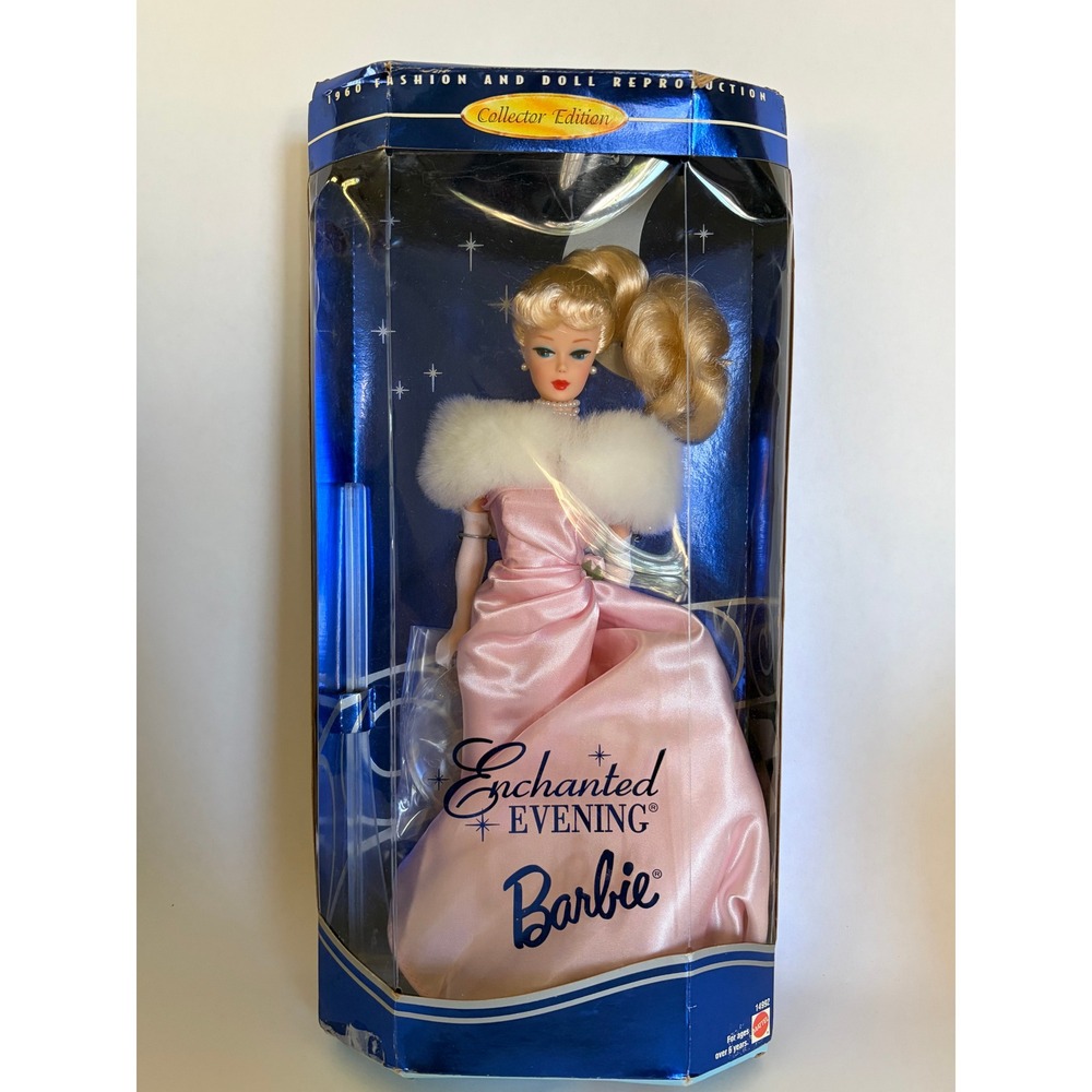 Barbie Enchanted Evening NRFB NIB Glam 1995 Vintage Blonde Mattel 14992 Repro